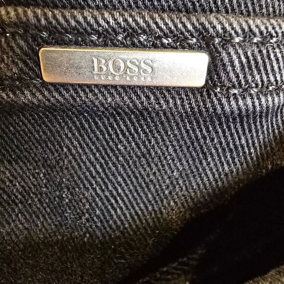 Hugo BOSS Mens Candiani Jeans /Black/Slim Straight/Designer/Spandex Blend - Picture 3 of 15